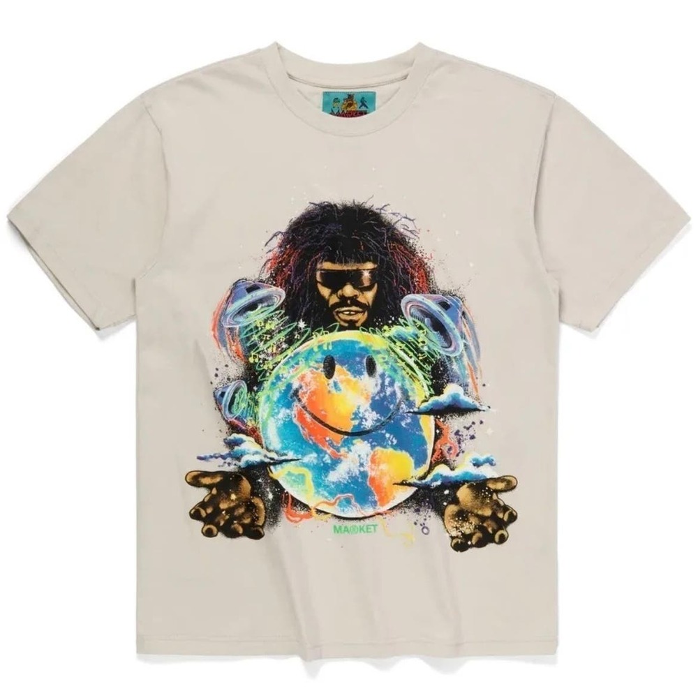 NWT MARKET STUDIOS SMILEY® FUNKADELIC P FUNK T-SHIRT SIZE: 2XL